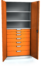 Systemschränke UNI 1950 x 920 x 500 - Fachböden-Schubladen